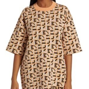 Kenzo Logo Print Mini T-Shirt Dress